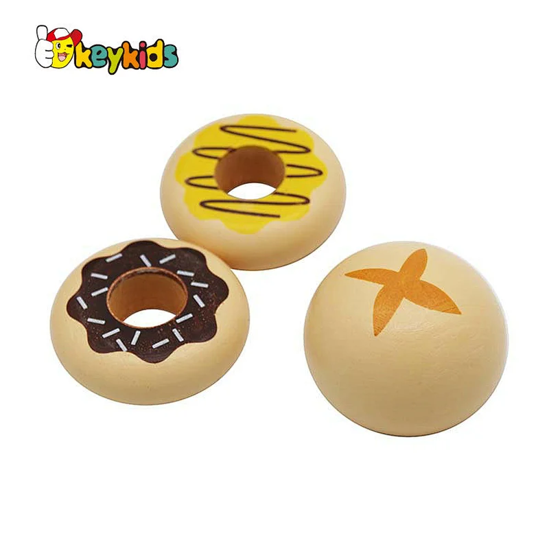 Most popular simulation kitchen play set wooden microwave oven toy for children W10D523
