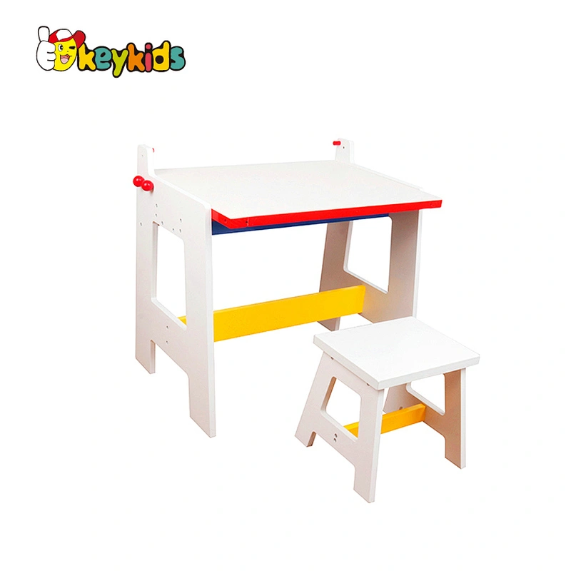 Customize Wood furniture home drafting table architect drawing table for students W12B050