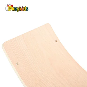 Montessori Balance Training wooden wobble board exercise for kids W01D146