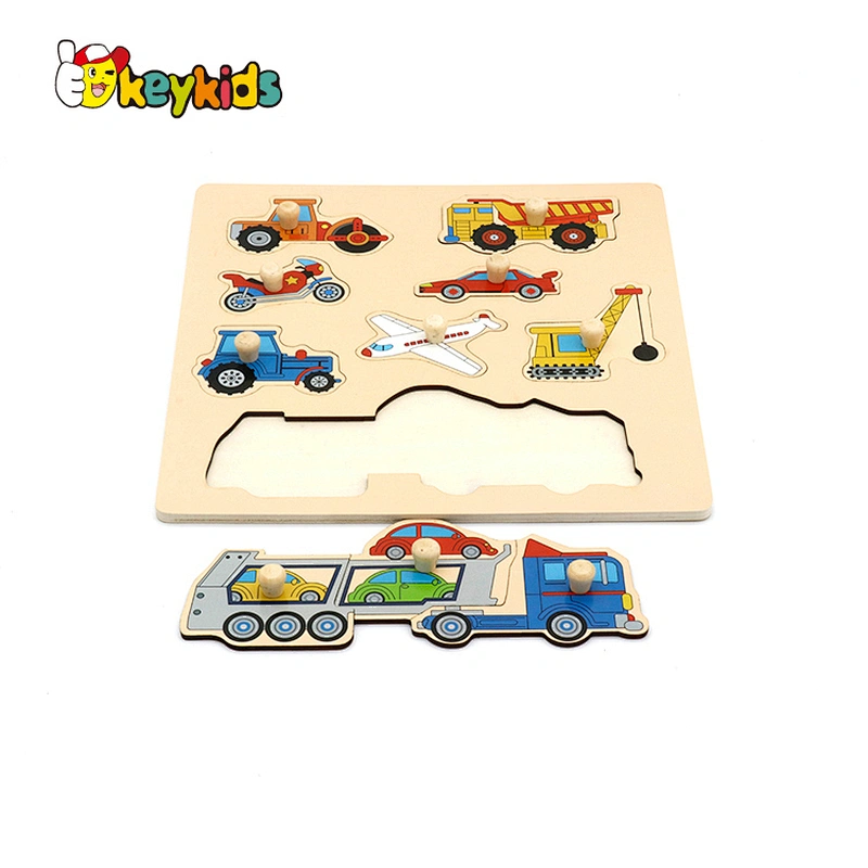 New design baby wooden jigsaw puzzle for education W14A113