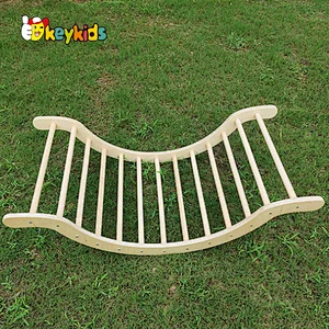 Montessori indoor playground wooden garden climbing frame for children W01D147
