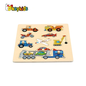 New design baby wooden jigsaw puzzle for education W14A113