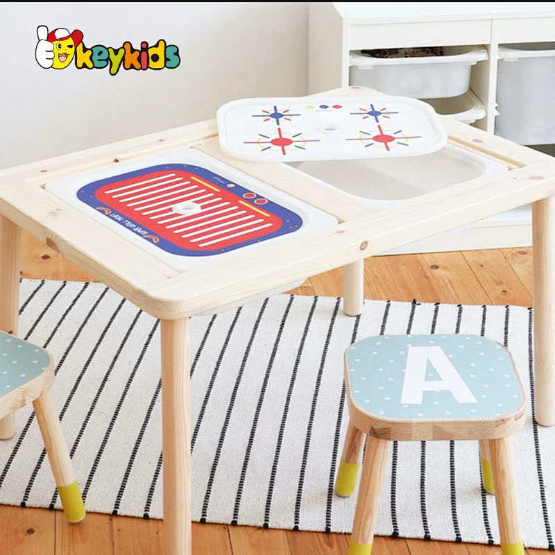 Customize comfortable wooden rocking chair for baby W08G334