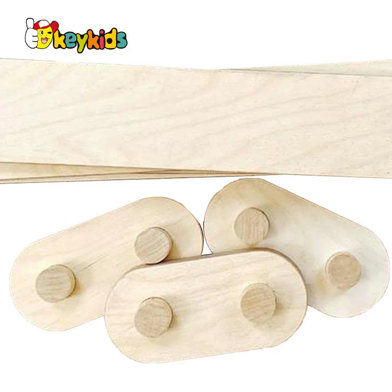 Montessori Balance Training wooden balance board for kids W01D149