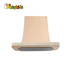 Montessori Balance Training wooden wobble board exercise for kids W01D146