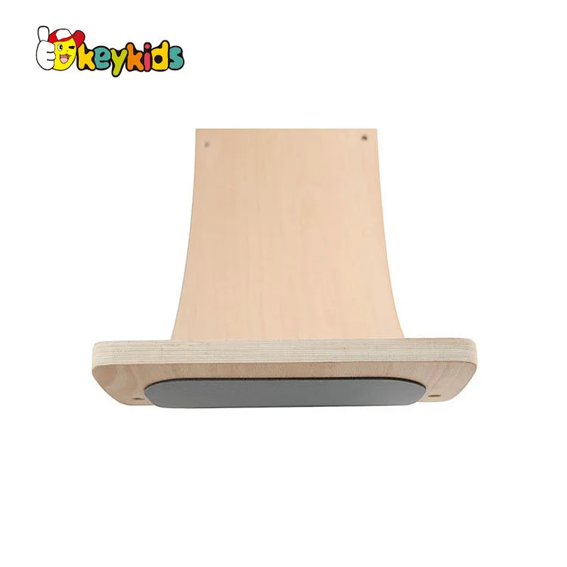 Montessori Balance Training wooden wobble board exercise for kids W01D146