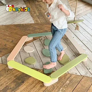 Montessori Balance Training wooden balance board for kids W01D149