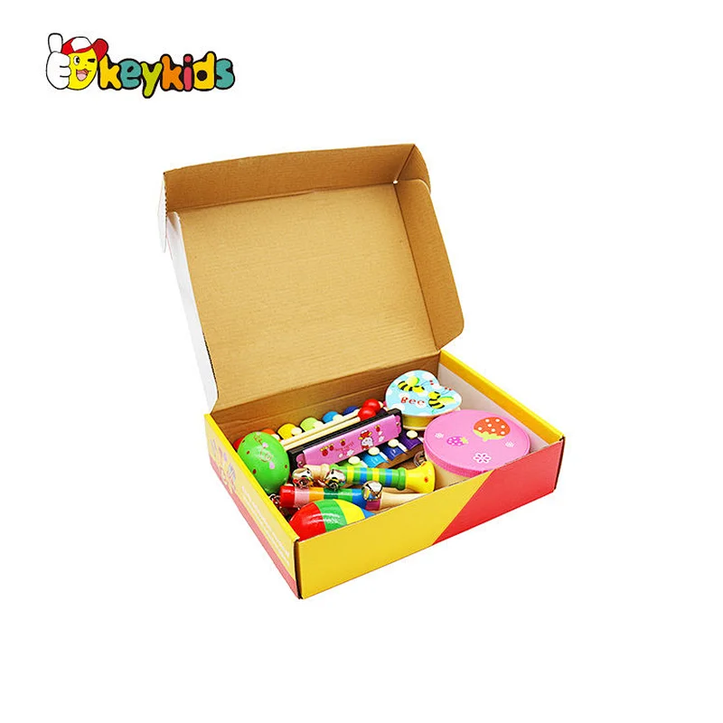 New arrived educational play wooden musical toy instruments for kids W07A209