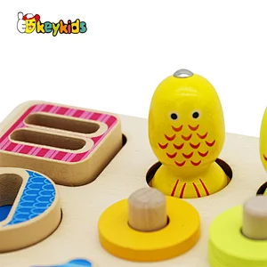 New arrival multi-function wooden educational toys for 3 year olds W12D203