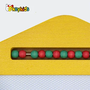 Customize kids sketch doodle board wooden magic drawing board with stamps W12B215