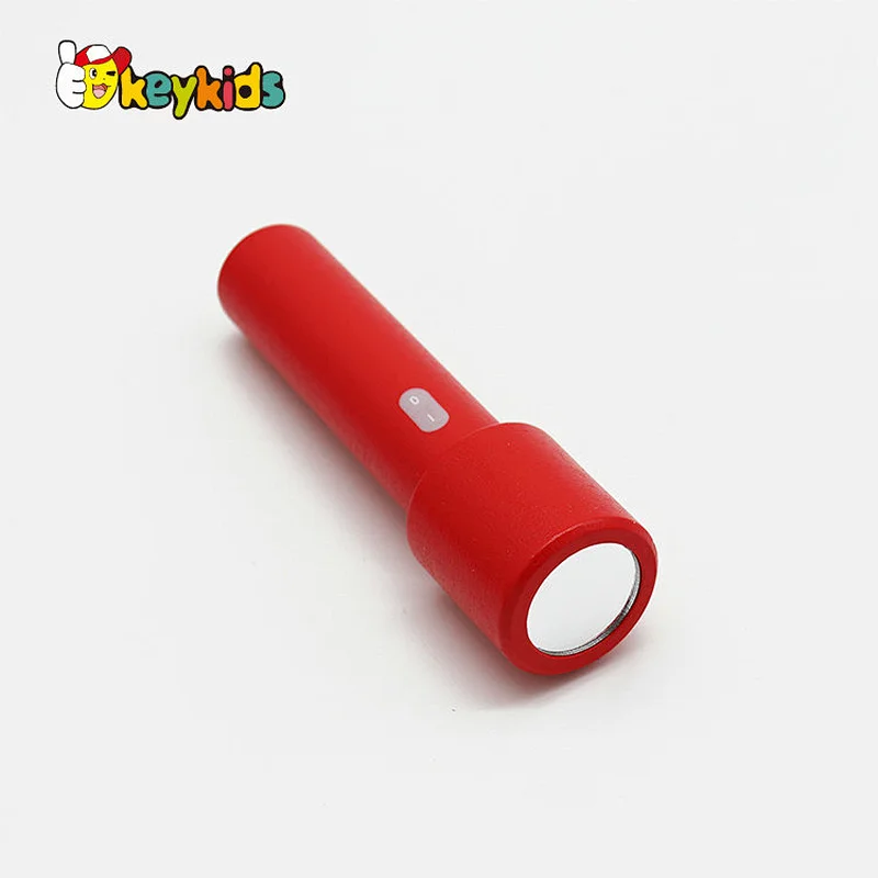 Customize pretend play firefighting tool wooden fire rescue toy for kids W10D455