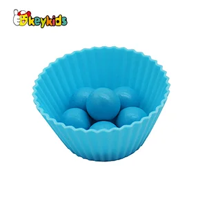 Montessori color classification toy woodenn bead clip bead board Game for kids Concentration Training W12F127