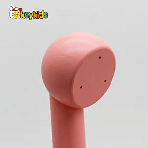Customize pretend play telephone wooden toy landline phone for kids W10D454B