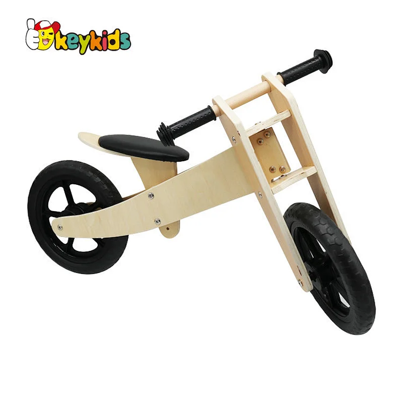 New design toddlers self wheel wooden balance bike for early rider W16C333B