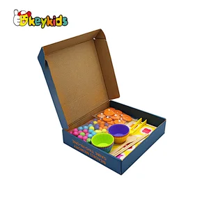 Montessori color classification toy woodenn bead clip bead board Game for kids Concentration Training W12F127
