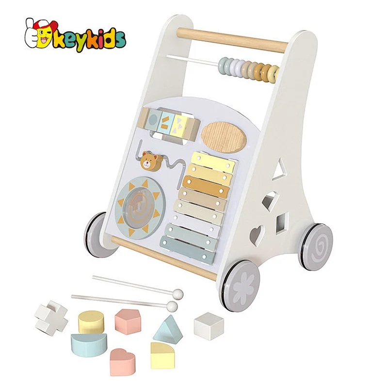 New design activity play wooden walker toy for kids W08J001E