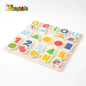 Children's Simulation Palette Color Wooden Matching Puzzle Toys W14A342