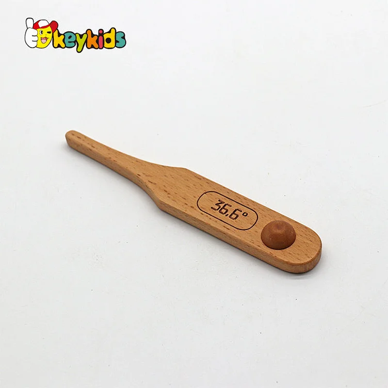 Wooden educational doctor medical pretend toy dentist kit for toddlers W10D540
