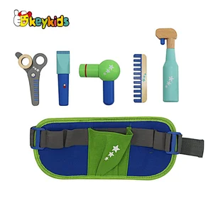 Top fashion Role-play set wooden hairdressing toy for kids W10D515