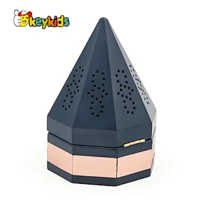 2022 New custom wooden portable home incense holder incense burner for sale W02A357