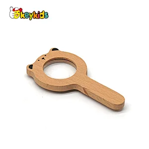 Top fashion pretend play set wooden police swat toys for children W10D542
