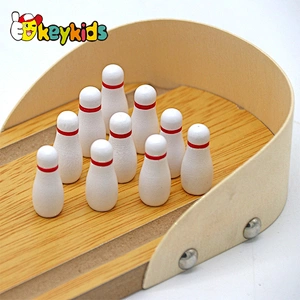 Wholesale children wooden toy bowling ball for preschool W01A141