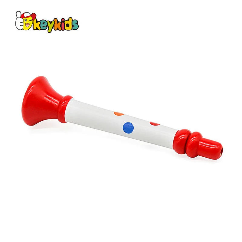 2022 wholesale musical instruments wooden toy flute for children W07D025