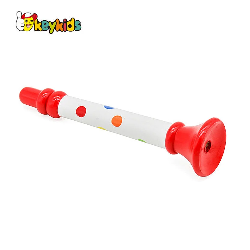 2022 wholesale musical instruments wooden toy flute for children W07D025
