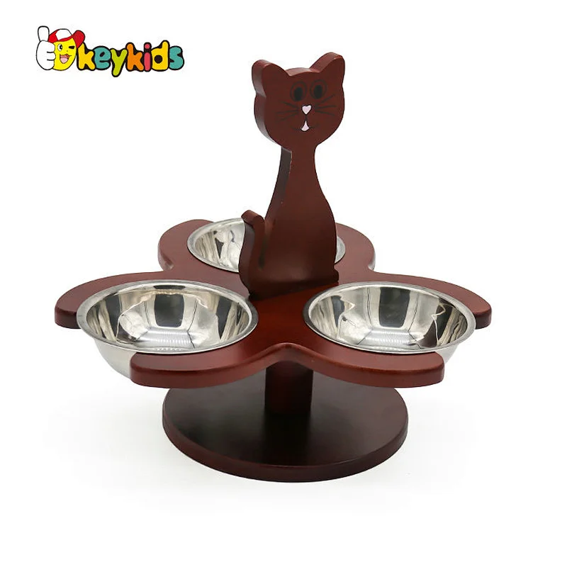 2022 Pet feeder bowl cat food dispenser for wholesale W06F130