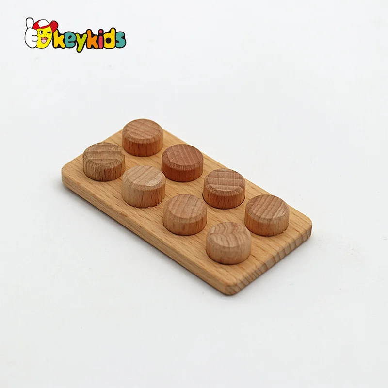 Wooden educational doctor medical pretend toy dentist kit for toddlers W10D540