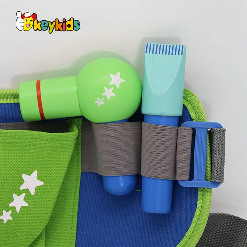 Top fashion Role-play set wooden hairdressing toy for kids W10D515