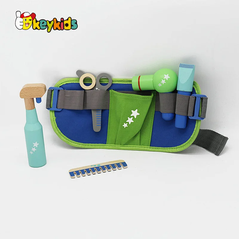 Top fashion Role-play set wooden hairdressing toy for kids W10D515