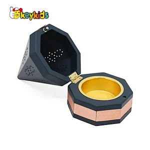 2022 New custom wooden portable home incense holder incense burner for sale W02A357