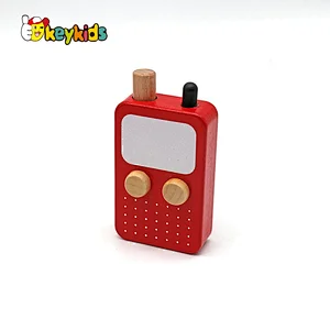 Top fashion pretend play set wooden police swat toys for children W10D542