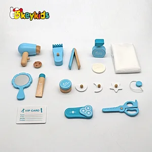 Mini kids pretend play wooden toy hair styling set for sale W10D543