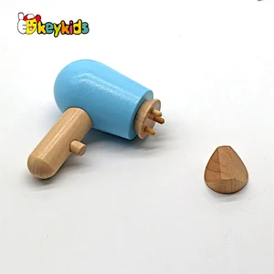 Mini kids pretend play wooden toy hair styling set for sale W10D543