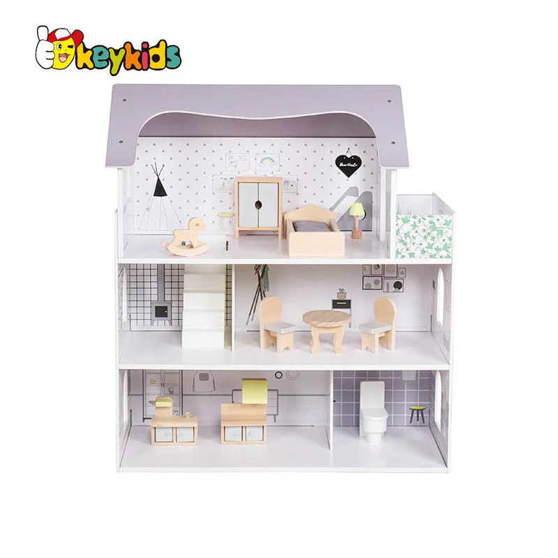 new design simulation kids wooden pretend coffee maker W10D134