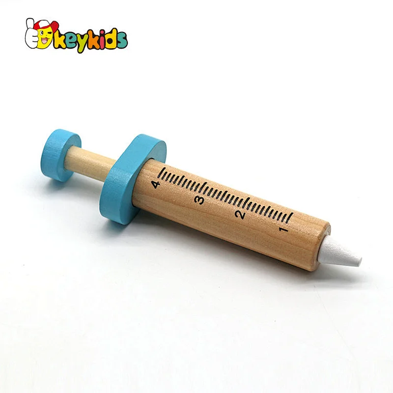 Wooden educational doctor medical pretend wooden dentist play set for kids W10D544