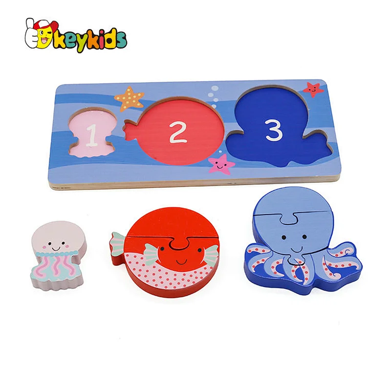 2022 wholesale shape matching game color sensory educational toy for children W13E115