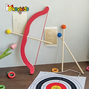 Shooting Game Bow and Arrow Toy Wooden Archery Toy Set for Kids W01C014