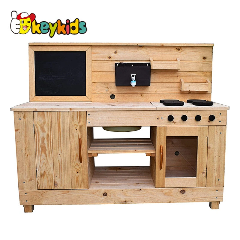 Multi colour nursery motor skills toy wooden balancing stepping stones for children W01F068