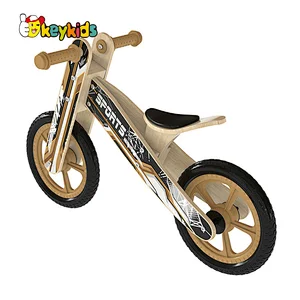 Factory wholesale kids balance training wooden push bike for 2 year old W16C343