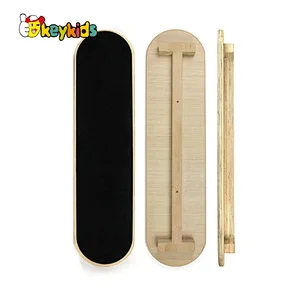 Wholesale cheap surfboard wooden cork balance board for sale W01F078