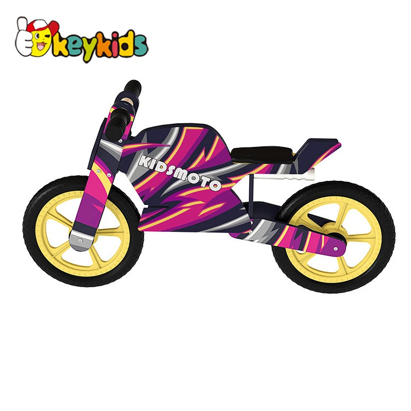 New design ride on toys wooden moto balance bike for toddlers W16C342