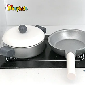 wholesale cheap kids pretend cooking wooden play kitchen with washing machine W10C738