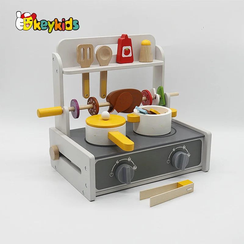 New arrived 2 in 1 kitchen stove & grill playset for children W10D615