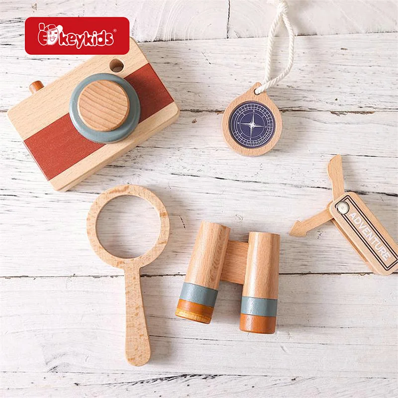 Wholesale Educational Pretend Play Wooden Outdoor Explore Toy Set For Kids W10D692