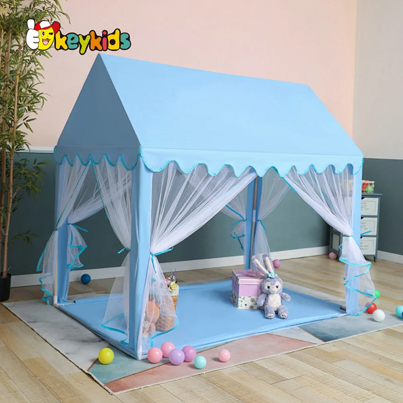 Factory Durable Large Indoor Outdoor Children Kids Playhouse Play Tent House with Windows W08L108