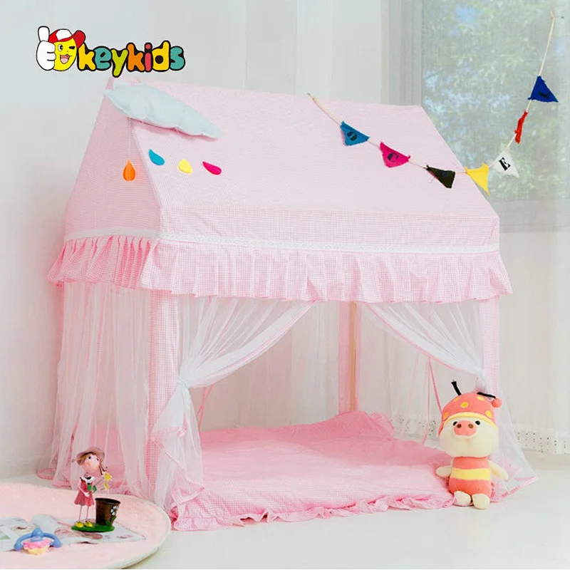 Factory Durable Large Indoor Outdoor Children Kids Playhouse Play Tent House with Windows W08L108