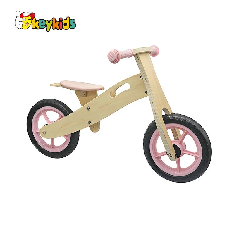 New product kids ride on wooden balance bike toy for toddlers W16C237